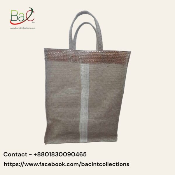 Jute Tote Shopping Bag